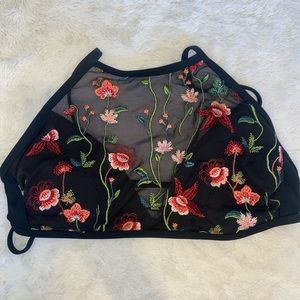 Mesh Bikini Top